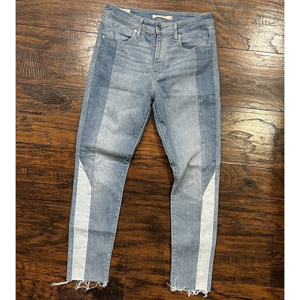 Levi's Pieced 721 High-Rise Ankle Skinny Jeans, Women's Size 29